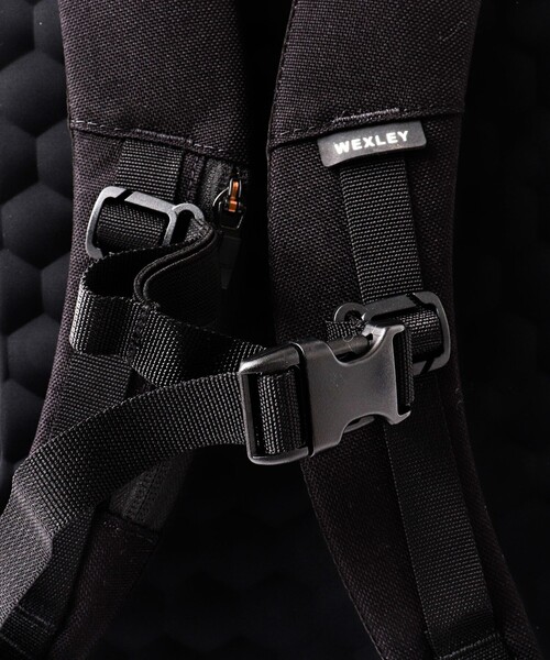 WEXLEY（ウェクスレイ）の「【WEXLEY/ウェクスレイ】STBP201 STEM CORDURA COATED BLACK（バックパック/リュック・メンズ・ブラック・FREE）」の12枚目の写真