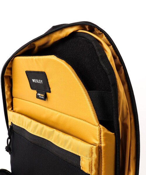 WEXLEY(ウェクスレイ)の「【WEXLEY/ウェクスレイ】STBP201 STEM CORDURA COATED BLACK(バックパック/リュック・メンズ・ブラック・FREE)」の5枚目の写真