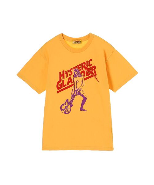 HYSTERIC GLAMOUR(ヒステリックグラマー)の「HYSTERIC LIGHTNING Tシャツ(Tシャツ/カットソー・レディース・ブラック/イエロー/ホワイト・FREE)」の3枚目の写真