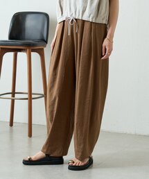 BEARDSLEY | 《ZOZO先行予約開始》ウエストリブリネンバレルパンツ(その他パンツ)