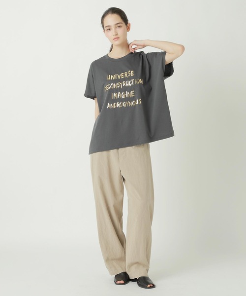 ZUCCa（ズッカ）の「GLAM T / Tシャツ（Tシャツ/カットソー・レディース・ライトグレー・M size）」の11枚目の写真