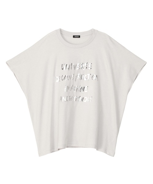 ZUCCa（ズッカ）の「GLAM T / Tシャツ（Tシャツ/カットソー・レディース・ライトグレー・M size）」の4枚目の写真