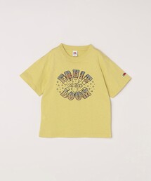 FRUIT OF THE LOOM（フルーツオブザルーム）の「FRUIT OF THE LOOM:〈洗濯機可能〉ロゴ プリント Tシャツ<KIDS>（Tシャツ/カットソー）」