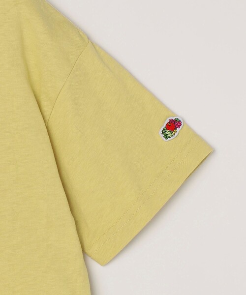 SHIPS any（シップス エニィ）の「FRUIT OF THE LOOM:〈洗濯機可能〉ロゴ プリント Tシャツ<KIDS>（Tシャツ/カットソー・キッズ・ブラック/イエロー/ホワイト・130/140/150/120）」の9枚目の写真