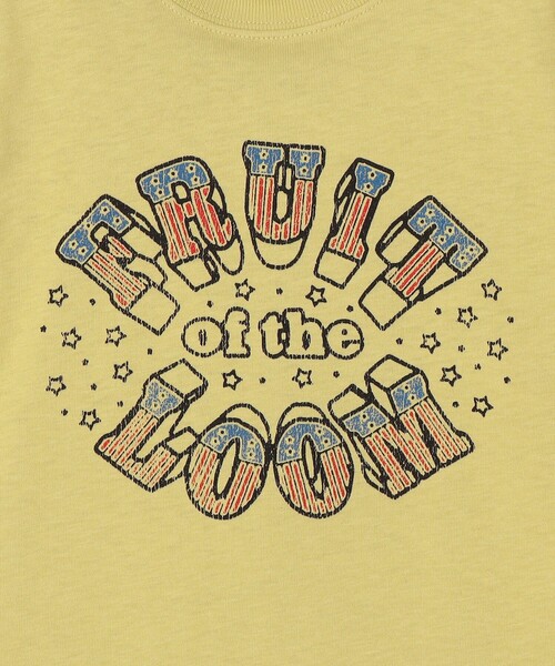 SHIPS any（シップス エニィ）の「FRUIT OF THE LOOM:〈洗濯機可能〉ロゴ プリント Tシャツ<KIDS>（Tシャツ/カットソー・キッズ・ブラック/イエロー/ホワイト・130/140/150/120）」の12枚目の写真