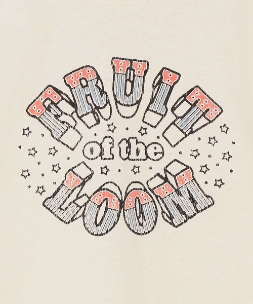 SHIPS any（シップス エニィ）の「FRUIT OF THE LOOM:〈洗濯機可能〉ロゴ プリント Tシャツ<KIDS>（Tシャツ/カットソー・キッズ・ブラック/イエロー/ホワイト・130/140/150/120）」の4枚目の写真