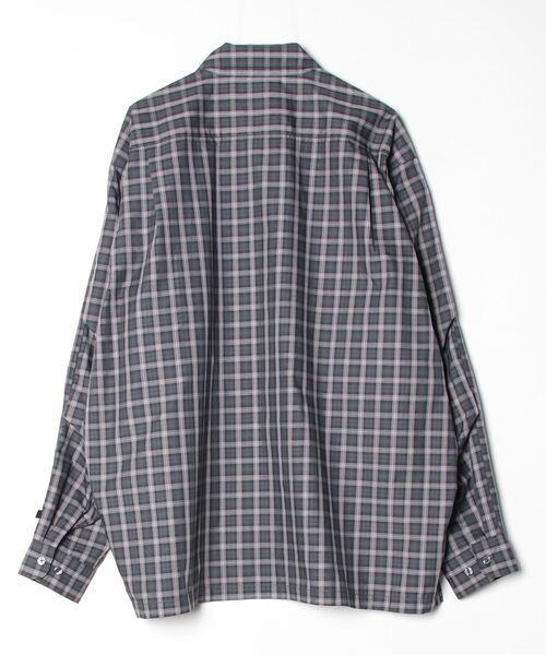 DAIWA PIER39(ダイワピア39)の「DAIWA PIER39 TECH SPORTS OPEN COLLAR SHIRT BE-82026(シャツ/ブラウス・メンズ・チャコールグレー/ライトグレー/ブラウン・X-LARGE/SMALL/MEDIUM/LARGE)」の11枚目の写真