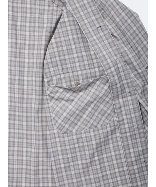 DAIWA PIER39(ダイワピア39)の「DAIWA PIER39 TECH SPORTS OPEN COLLAR SHIRT BE-82026(シャツ/ブラウス・メンズ・チャコールグレー/ライトグレー/ブラウン・X-LARGE/SMALL/MEDIUM/LARGE)」の10枚目の写真