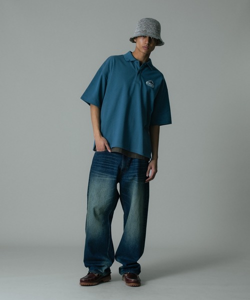 XLARGE(エクストララージ)の「MELANGE KNIT BUCKET HAT(ハット・メンズ・オリーブ/ブラック/ネイビー・L/M)」の8枚目の写真