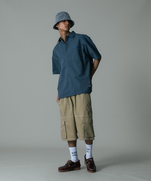 XLARGE(エクストララージ)の「MELANGE KNIT BUCKET HAT(ハット・メンズ・オリーブ/ブラック/ネイビー・L/M)」の10枚目の写真