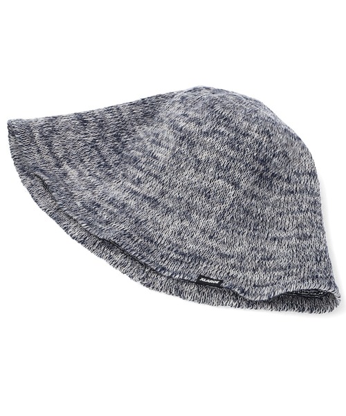 XLARGE(エクストララージ)の「MELANGE KNIT BUCKET HAT(ハット・メンズ・オリーブ/ブラック/ネイビー・L/M)」の4枚目の写真