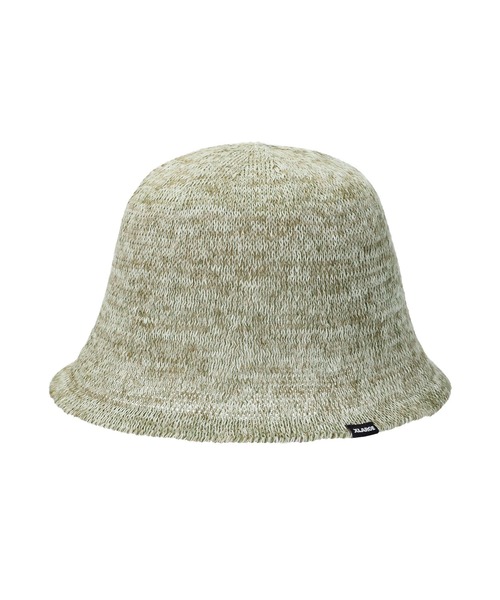 XLARGE(エクストララージ)の「MELANGE KNIT BUCKET HAT(ハット・メンズ・オリーブ/ブラック/ネイビー・L/M)」の12枚目の写真