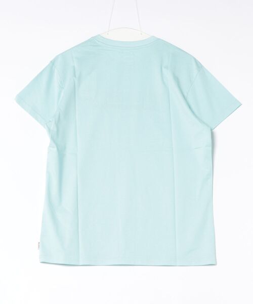 BILLABONG(ビラボン)の「BILLABONG/ビラボン 半袖 Tシャツ DENIM APPRIQUE BOY FIT T BG01C202(Tシャツ/カットソー・レディース・ライトブルー/ホワイト/イエロー/スミクロ・M/L)」の5枚目の写真