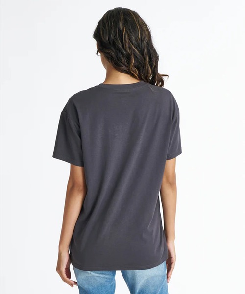 BILLABONG(ビラボン)の「BILLABONG/ビラボン 半袖 Tシャツ DENIM APPRIQUE BOY FIT T BG01C202(Tシャツ/カットソー・レディース・ライトブルー/ホワイト/イエロー/スミクロ・M/L)」の18枚目の写真