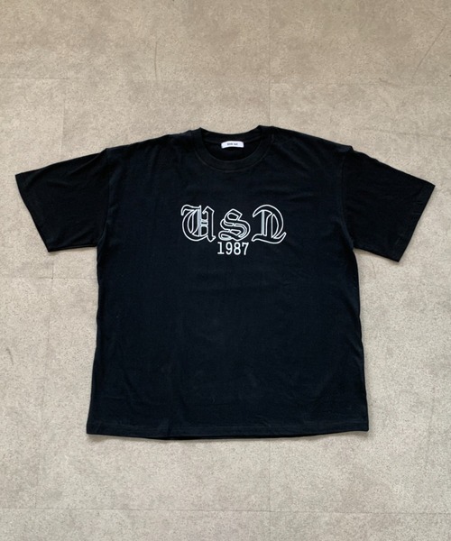 link lot（リンクロット）の「オールドイングリッシュロゴバックフォトクロスプリントT（Tシャツ/カットソー・メンズ・ブラック/ホワイト・M）」の13枚目の写真