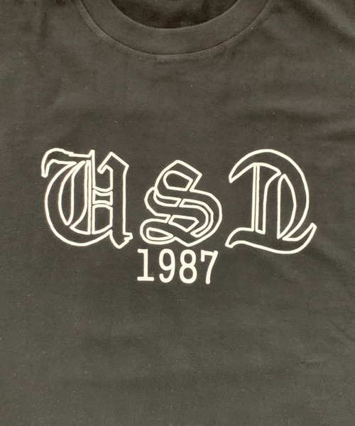 link lot（リンクロット）の「オールドイングリッシュロゴバックフォトクロスプリントT（Tシャツ/カットソー・メンズ・ブラック/ホワイト・M）」の11枚目の写真