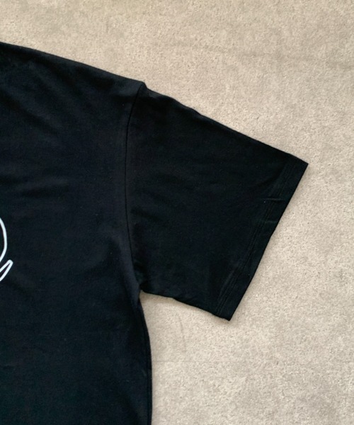 link lot（リンクロット）の「オールドイングリッシュロゴバックフォトクロスプリントT（Tシャツ/カットソー・メンズ・ブラック/ホワイト・M）」の10枚目の写真
