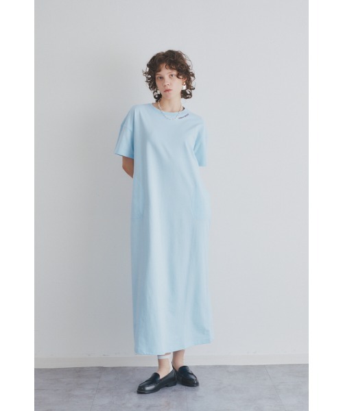 Muel Chic(ミュエルシック)の「Breeze CS OP / ブリーズカットソーワンピース(ワンピース・レディース・スカイブルー/オートミール/スミクロ・SMALL/MEDIUM)」の21枚目の写真