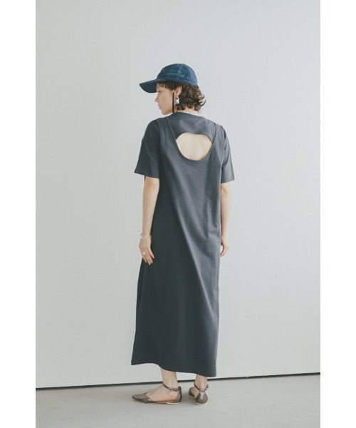 Muel Chic(ミュエルシック)の「Breeze CS OP / ブリーズカットソーワンピース(ワンピース・レディース・スカイブルー/オートミール/スミクロ・SMALL/MEDIUM)」の9枚目の写真