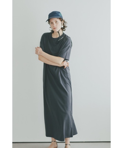 Muel Chic(ミュエルシック)の「Breeze CS OP / ブリーズカットソーワンピース(ワンピース・レディース・スカイブルー/オートミール/スミクロ・SMALL/MEDIUM)」の8枚目の写真