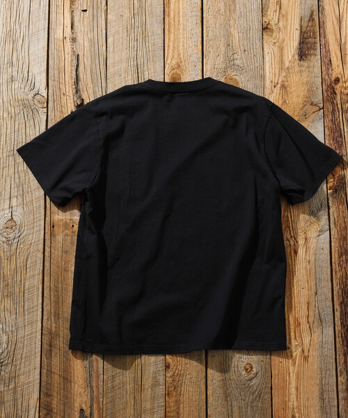 FREAK'S STORE(フリークスストア)の「限定展開 CHUMS×FREAK'S STORE チャムス 別注 ブービーバード ニットポケット クルーネック Tシャツ(Tシャツ/カットソー・メンズ・ベージュ/ブラック/ネイビー/ホワイト・X-LARGE/LARGE/MEDIUM/SMALL)」の7枚目の写真