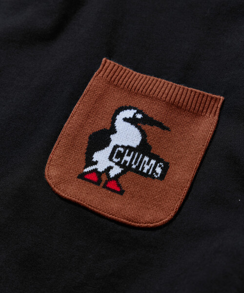 FREAK'S STORE(フリークスストア)の「限定展開 CHUMS×FREAK'S STORE チャムス 別注 ブービーバード ニットポケット クルーネック Tシャツ(Tシャツ/カットソー・メンズ・ベージュ/ブラック/ネイビー/ホワイト・X-LARGE/LARGE/MEDIUM/SMALL)」の10枚目の写真