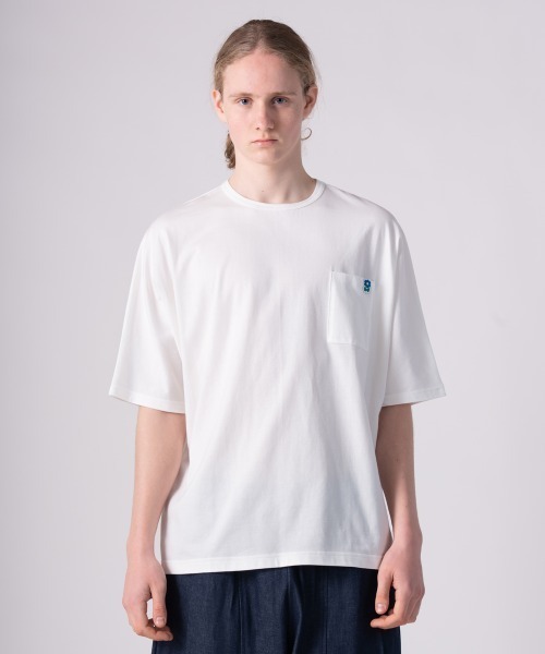 rehacer（レアセル）の「rehacer : Pack Flower Dolman CS / パック フラワー ドルマンカットソー（Tシャツ/カットソー・メンズ・ホワイト/ブラック・SMALL/MEDIUM/LARGE/X-LARGE）」の8枚目の写真