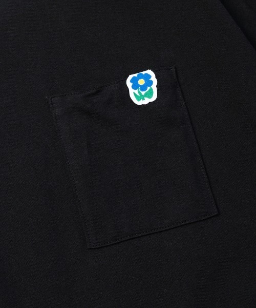 rehacer（レアセル）の「rehacer : Pack Flower Dolman CS / パック フラワー ドルマンカットソー（Tシャツ/カットソー・メンズ・ホワイト/ブラック・SMALL/MEDIUM/LARGE/X-LARGE）」の16枚目の写真