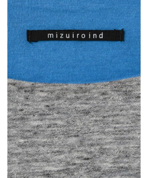 mizuiroind（ミズイロインド）の「mizuiro ind バイカラーリバーシブルTシャツ（Tシャツ/カットソー・レディース・オフホワイト/ブラック/グレー・FREE）」の7枚目の写真