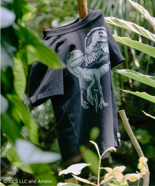 X-girl x JURASSIC WORLD S/S BABY TEE（Tシャツ/カットソー）｜X-girl