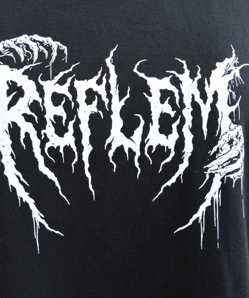 REFLEM(レフレム)の「『REFLEM/レフレム』ホログラムスカルプリントTシャツ/ハーフスリーブカットソー(Tシャツ/カットソー・レディース・ホワイト/ブラック・FREE)」の20枚目の写真
