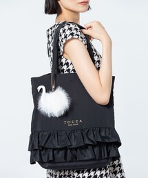 SOGNO FUR CHARM TOTE トートバッグ