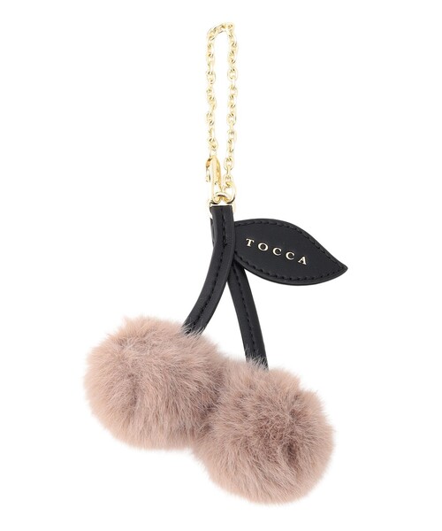 TOCCA(トッカ)の「SOGNO FUR CHARM TOTE トートバッグ(ショルダーバッグ・レディース・ブラック系/レッド系5/ベージュ系/ブラウン系・F)」の22枚目の写真