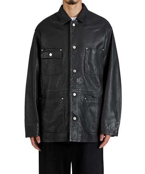 ARKnets（アークネッツ）の「JAGROSE / ジャグロース：COVERALL：JR-25WM01[AST]（カバーオール・メンズ・ブラック・L/XL）」の9枚目の写真