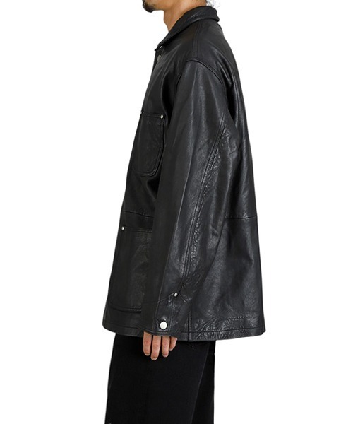 ARKnets（アークネッツ）の「JAGROSE / ジャグロース：COVERALL：JR-25WM01[AST]（カバーオール・メンズ・ブラック・L/XL）」の10枚目の写真