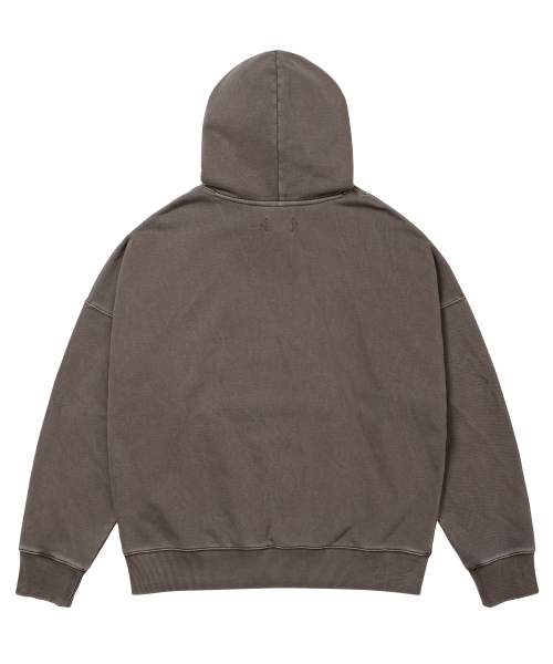 AJOBYAJO（アジョバイアジョ）の「[PBA] SB VNJ Logo Washed Hoodie [BROWN]（パーカー・メンズ・その他・LARGE/X-LARGE）」の3枚目の写真