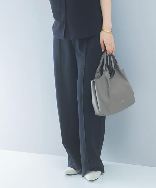 URBAN RESEARCH ROSSO WOMEN（アーバンリサーチ　ロッソ）の「クールタッチ 防シワ ストレートパンツ（その他パンツ・レディース・ブルー系その他/ベージュ系その他・38/36）」の11枚目の写真