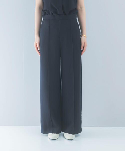 URBAN RESEARCH ROSSO WOMEN（アーバンリサーチ　ロッソ）の「クールタッチ 防シワ ストレートパンツ（その他パンツ・レディース・ブルー系その他/ベージュ系その他・38/36）」の15枚目の写真
