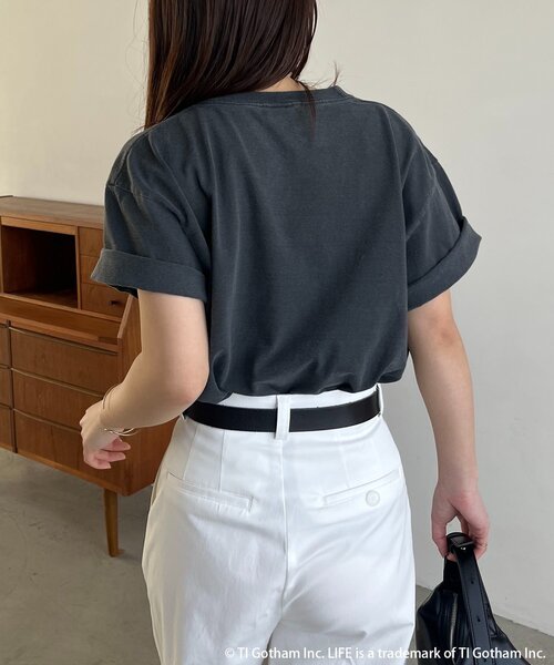 CAPRICIEUX LE'MAGE(カプリシューレマージュ)の「〈GOOD ROCK SPEED〉PETER PHOTO Tシャツ(Tシャツ/カットソー・レディース・ブラック・FREE)」の17枚目の写真