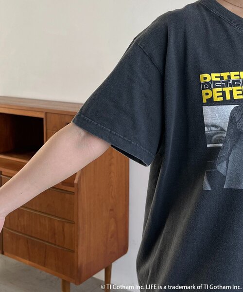 CAPRICIEUX LE'MAGE(カプリシューレマージュ)の「〈GOOD ROCK SPEED〉PETER PHOTO Tシャツ(Tシャツ/カットソー・レディース・ブラック・FREE)」の9枚目の写真