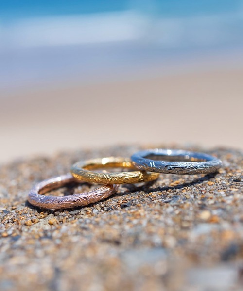 IRIEBEACH(アイリービーチ)の「Tube ring/【ハワイアンジュエリー】【サージカルステンレス】【金属アレルギー対応】【IRIEBEACH / アイリービーチ】つけっぱなしOK(リング・レディース・ゴールド/ピンク/シルバー・7号/9号/11号/13号/15号/17号/19号/21号)」の1枚目の写真