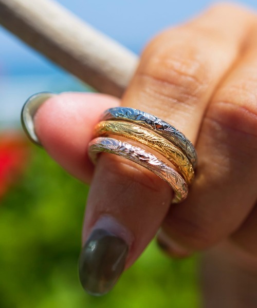 IRIEBEACH(アイリービーチ)の「Tube ring/【ハワイアンジュエリー】【サージカルステンレス】【金属アレルギー対応】【IRIEBEACH / アイリービーチ】つけっぱなしOK(リング・レディース・ゴールド/ピンク/シルバー・7号/9号/11号/13号/15号/17号/19号/21号)」の6枚目の写真