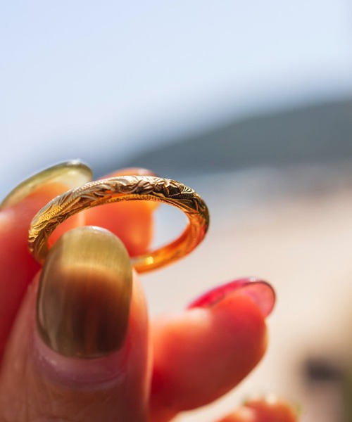 IRIEBEACH(アイリービーチ)の「Tube ring/【ハワイアンジュエリー】【サージカルステンレス】【金属アレルギー対応】【IRIEBEACH / アイリービーチ】つけっぱなしOK(リング・レディース・ゴールド/ピンク/シルバー・7号/9号/11号/13号/15号/17号/19号/21号)」の4枚目の写真