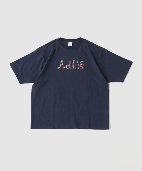B.C STOCK(ベーセーストック)の「TEXAS グリーティング TEE(Tシャツ/カットソー・メンズ・ホワイト/ネイビー/ブラウン系その他・MEDIUM/LARGE)」の2枚目の写真