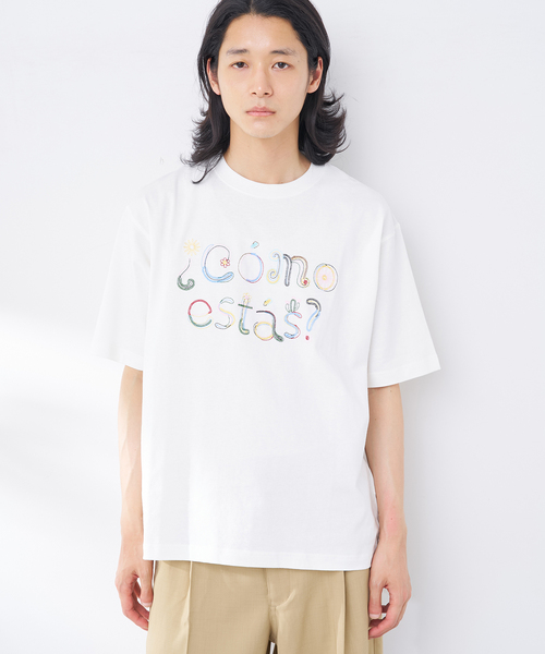 B.C STOCK(ベーセーストック)の「TEXAS グリーティング TEE(Tシャツ/カットソー・メンズ・ホワイト/ネイビー/ブラウン系その他・MEDIUM/LARGE)」の13枚目の写真