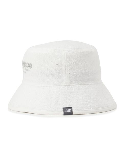 New Balance Golf(ニューバランスゴルフ)の「【new balance golf】サマーツイード バケットハット (WOMENS)(ハット・レディース・ホワイト/ブラック・FREE)」の13枚目の写真