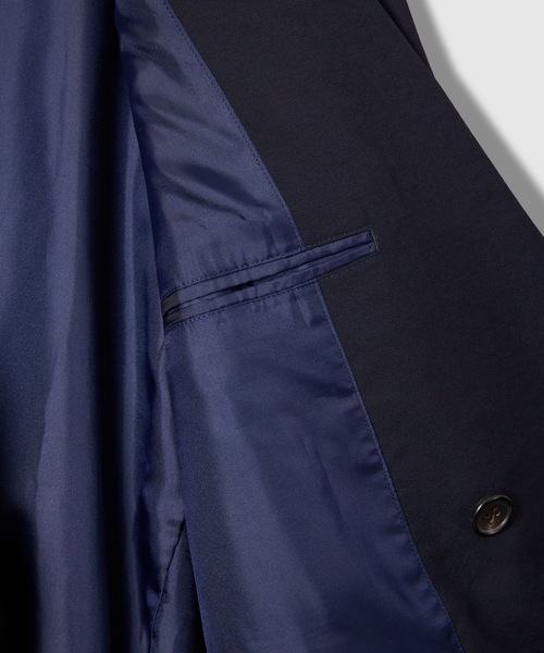 HOLIDAY(ホリデイ)の「WOOL PUFF DOUBLE BREASTED JACKET ウールパフダブルブレストジャケット(テーラードジャケット・レディース・ダークネイビー・ONE SIZE)」の8枚目の写真