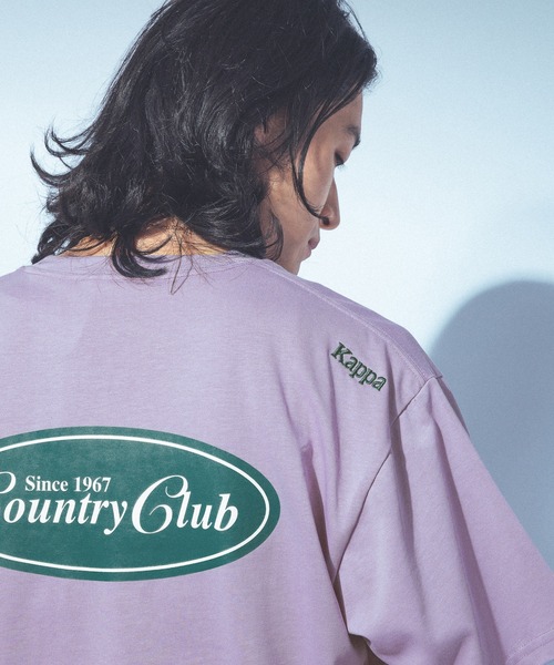 Kappa(カッパ)の「≪Kappa×and ST ウェルネスクラブ≫GolfClubバックプリントTシャツ(Tシャツ/カットソー・レディース・チャコールグレー/ホワイト/ラベンダー・LARGE/MEDIUM/SMALL)」の3枚目の写真