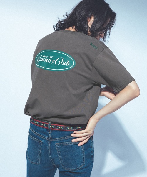 Kappa(カッパ)の「≪Kappa×and ST ウェルネスクラブ≫GolfClubバックプリントTシャツ(Tシャツ/カットソー・レディース・チャコールグレー/ホワイト/ラベンダー・LARGE/MEDIUM/SMALL)」の21枚目の写真
