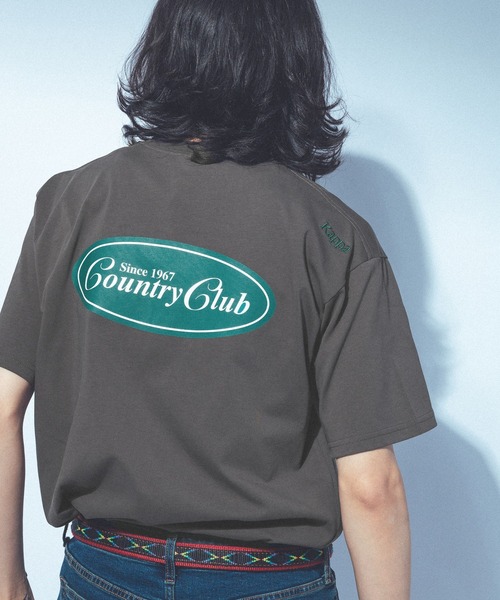 Kappa(カッパ)の「≪Kappa×and ST ウェルネスクラブ≫GolfClubバックプリントTシャツ(Tシャツ/カットソー・レディース・チャコールグレー/ホワイト/ラベンダー・LARGE/MEDIUM/SMALL)」の20枚目の写真